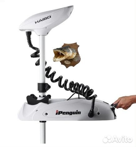 Электромотор Haibo 65 iPenguin 12В GPS