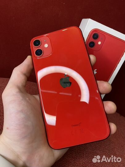 iPhone 11 256gb Red 81 Акб