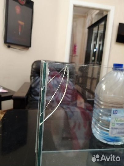 Аквариум стеклянный 30 литров. Б/у