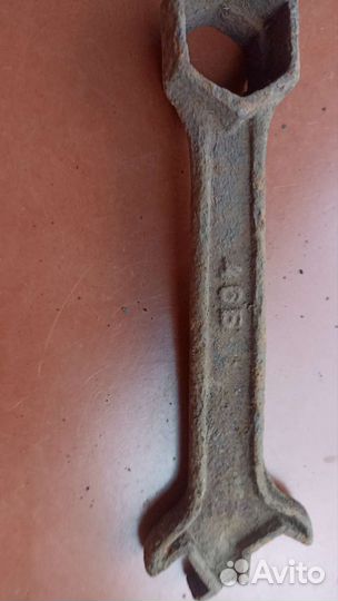 Ключи гаечные рожковые накидные СССР, клеймо