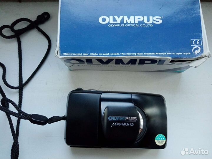 Плёночный фотоаппарат olympus