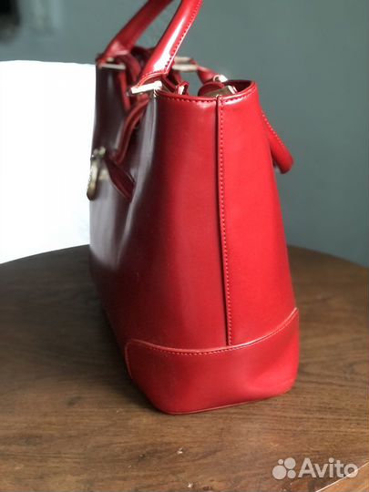Сумка красная Vera Victoria Vito, эко кожа
