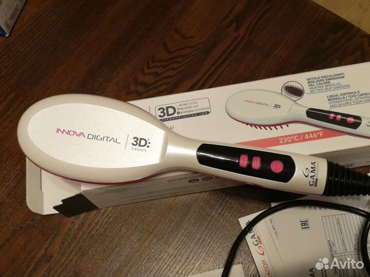 Расчёска выпрямитель Gama Innova 3D