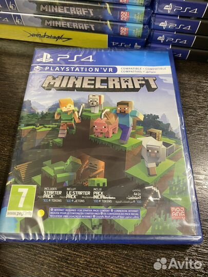 Minecraft (Sony PS4,PS5 русская версия)