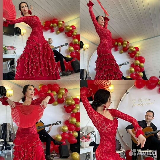 Фламенко шоу, испанская вечеринка