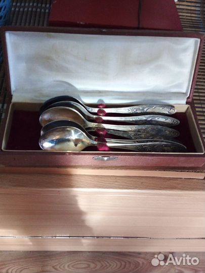 Столовые приборы мельхиор СССР