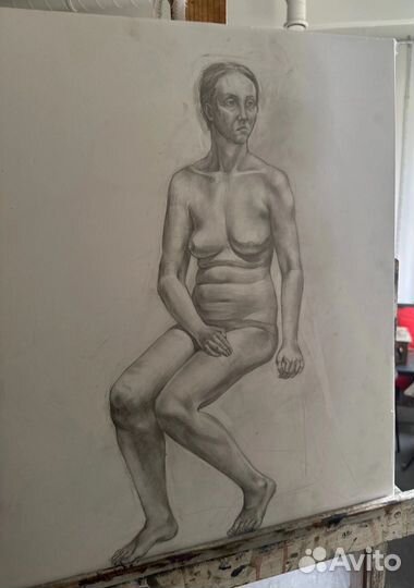 Академический рисунок обнаженная натура