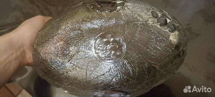 Ваза для фруктов стекло