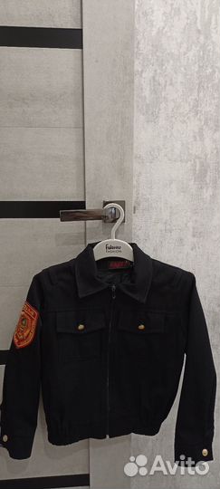 Китель кадетский черный