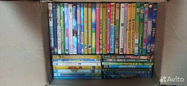Dvd диски с мультфильмами