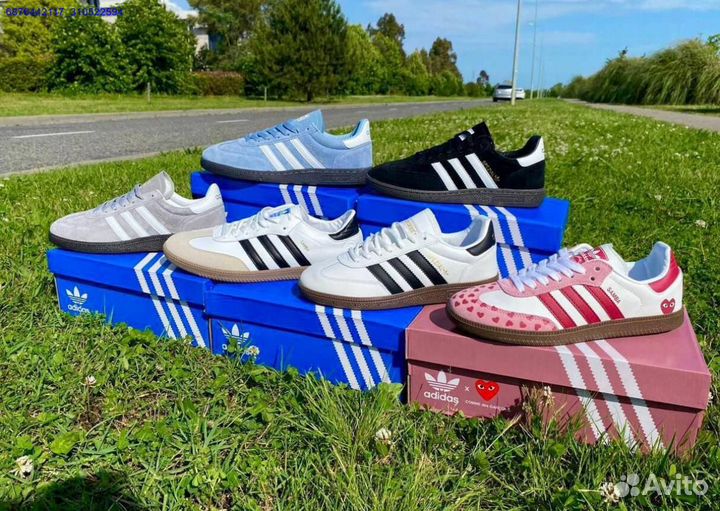 Кроссовки Adidas Spezial Samba (Арт.77393)