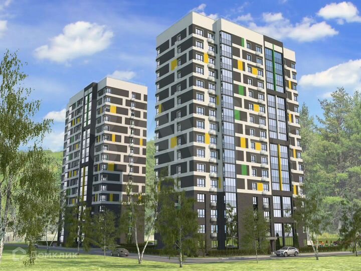 2-к. квартира, 63,5 м², 12/24 эт.