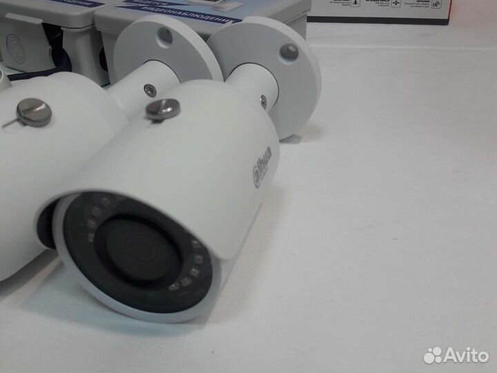 Видеонаблюдение 4Мп регистратор Dahua 6 камер
