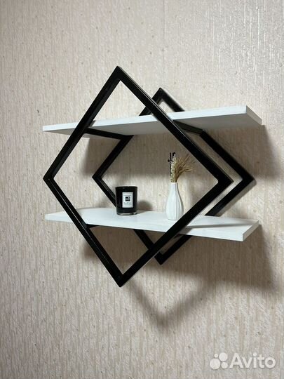 Полка настенная в стиле лофт