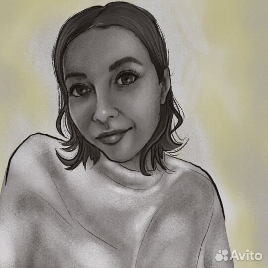 Цифровой художник, портреты на iPad