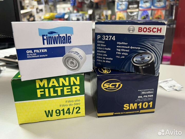 Фильтр масляный Mann-Filter W914/2