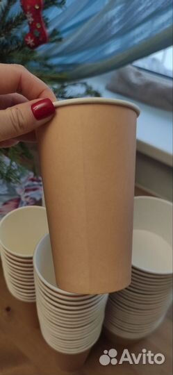 Одноразовая бумажная посуда 82 шт