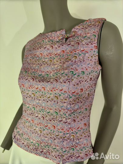 Шелковый Топ Luisa Spagnoli Италия оригинал
