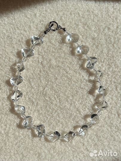 Ожерелье из хрусталя