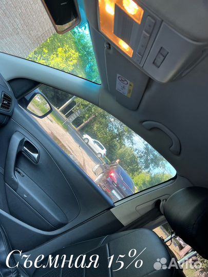 Съемная тонировка с отличной видимостью