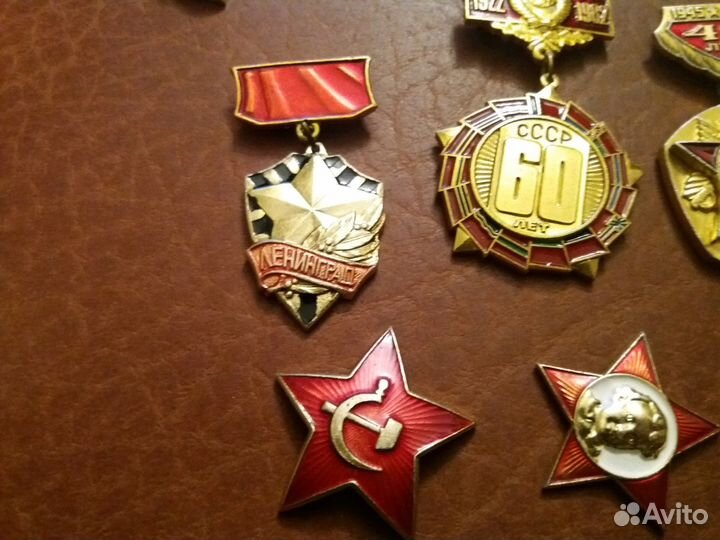 Набор значков