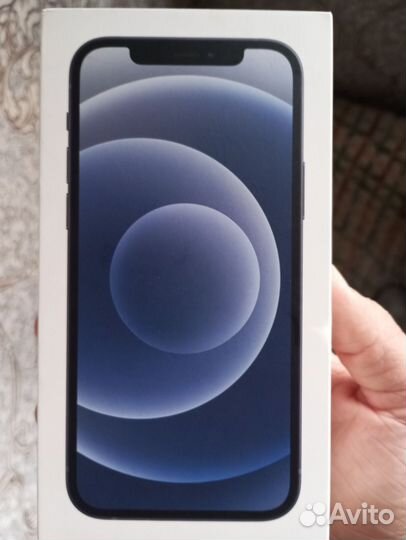 Коробка от iPhone 12 / 64 GB (черный)