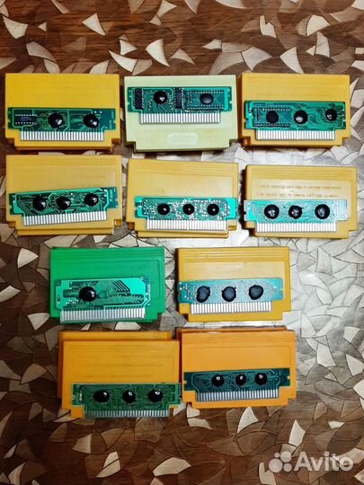 Картриджи dendy из 90х