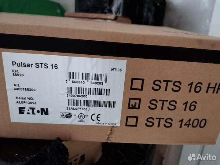 Ибп Eaton pulsar STS 16