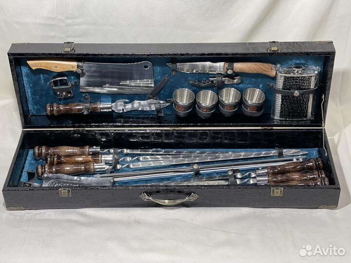 Шашлычный набор в кейсе