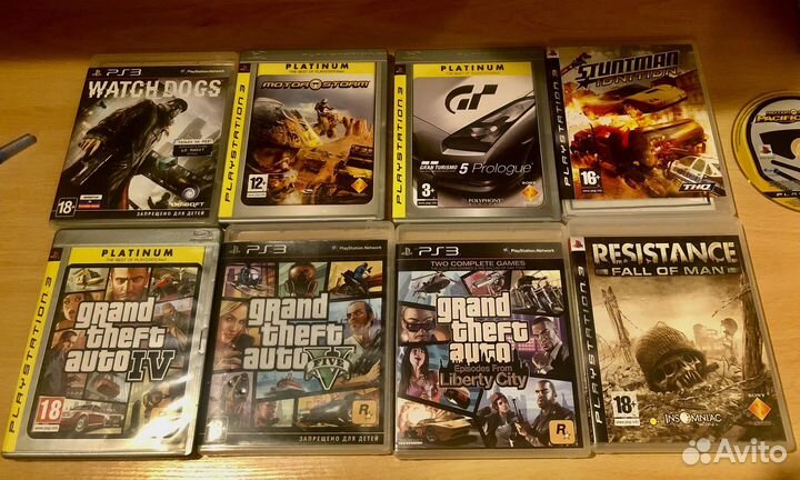 Sony PS3 не прошитая, игры, оригинал, лицензия