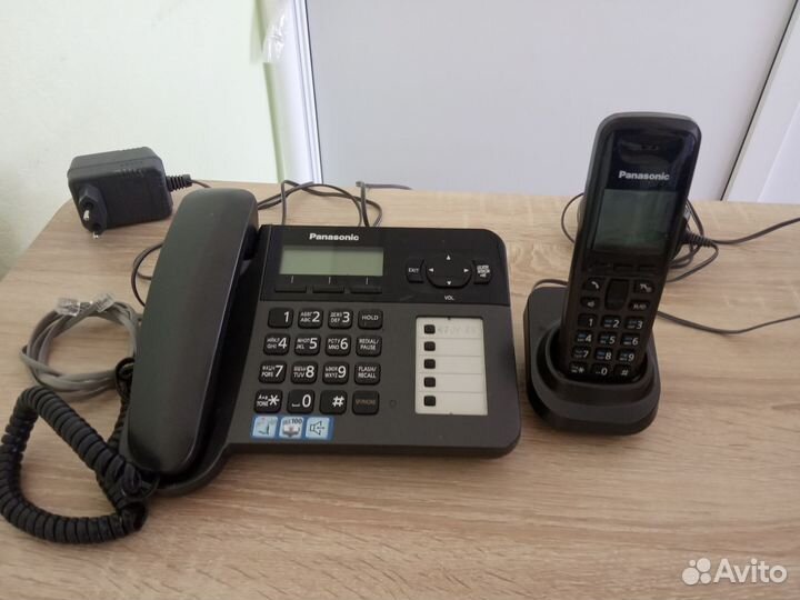 Радиотелефон panasonic 2 трубки