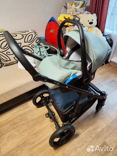 Коляска 3 в 1 Camarelo tisso тиффани