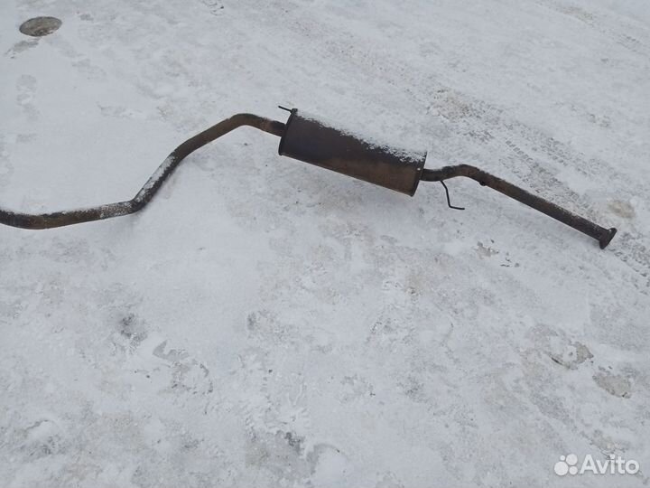 Глушитель chevrolet niva под газовый баллон