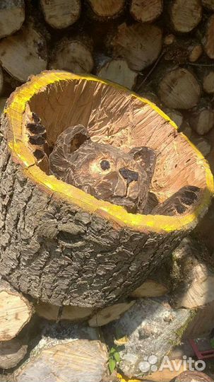 Скульптура из дерева