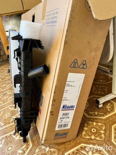 Радиатор охлаждения 62017A(Focus 2, Mazda 3 BK)