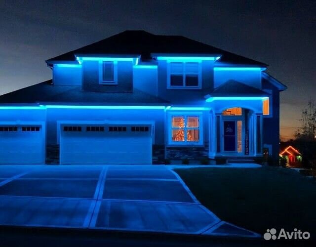 Гибкий неон 7х15мм на 220 V двухсторонний