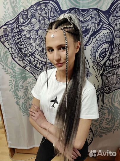 Брейды в хвост