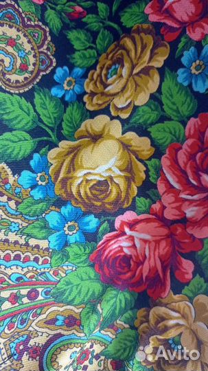 Павлопосадский платок новый 