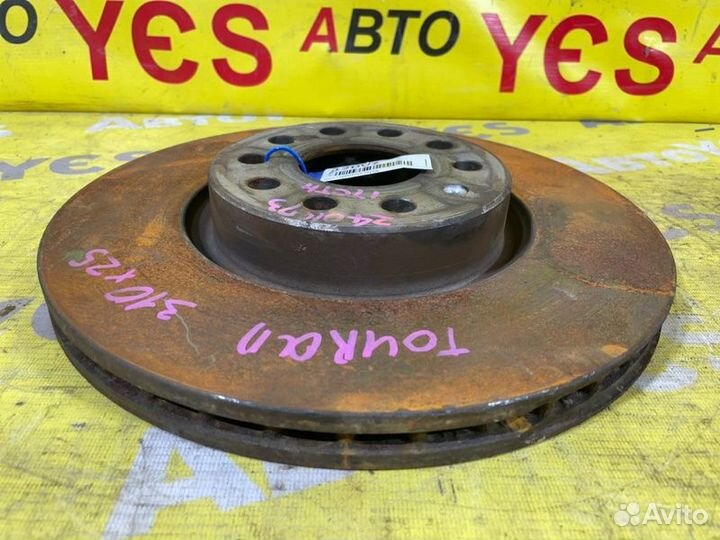 Диск тормозной передний Volkswagen Touran 1tcth