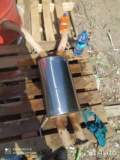 Выхлопная система на lexus 570 gamador