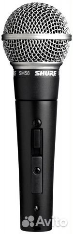 Динамический микрофон shure SM58S