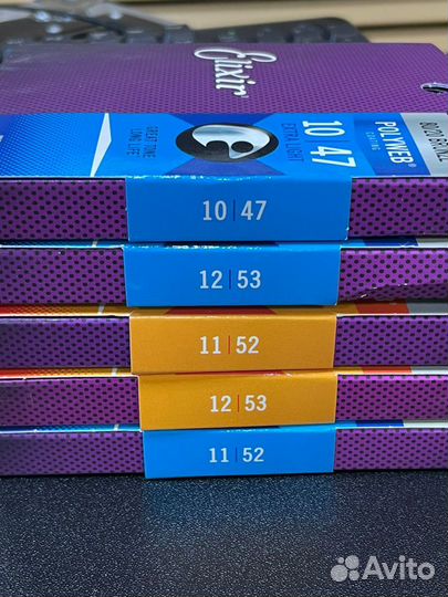 Струны Elixir с покрытием Polyweb nanoweb