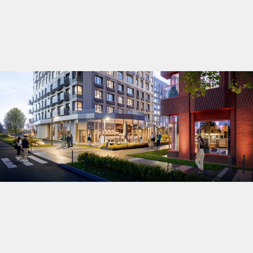 1-к. квартира, 41,5 м², 10/20 эт.