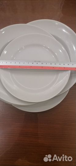 Тарелка плоская и глубокая