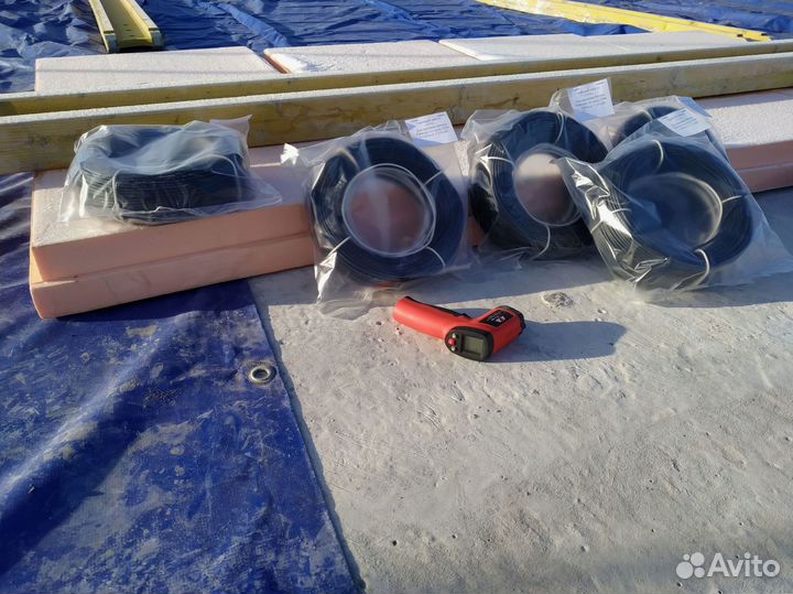 Греющий кабель для бетона