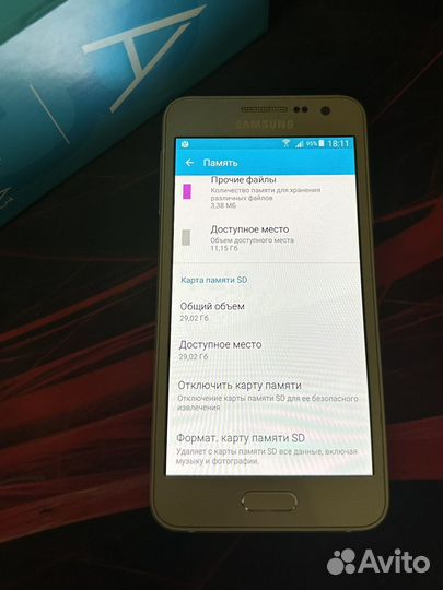 Samsung Galaxy A3 SM-A300F, 16 ГБ