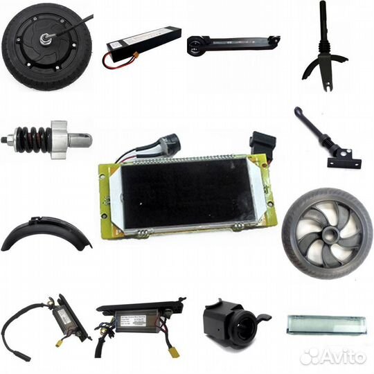 Запчасти на электросамокат