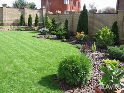 Рулонный газон /продажа/укладка