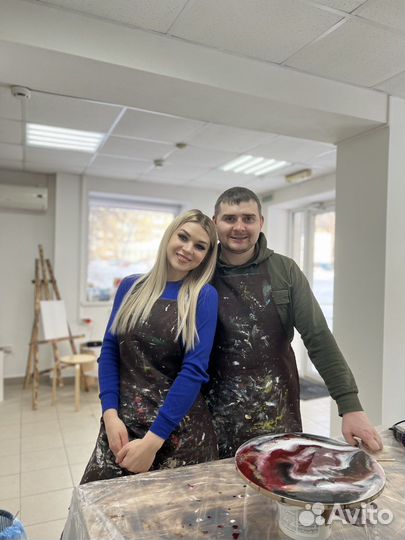 Творческое свидание, подарок, сюрприз, живопись