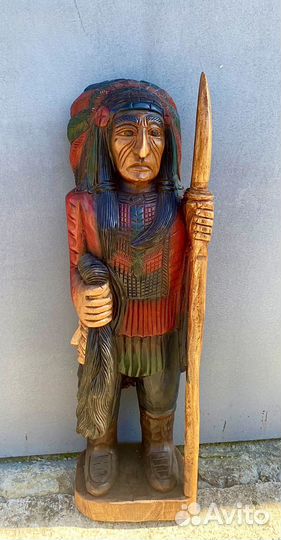 Деревянный индеец